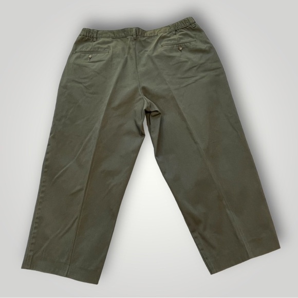 Basic Editions Gray Khaki Pants 42x25 - Picture 2 of 14
